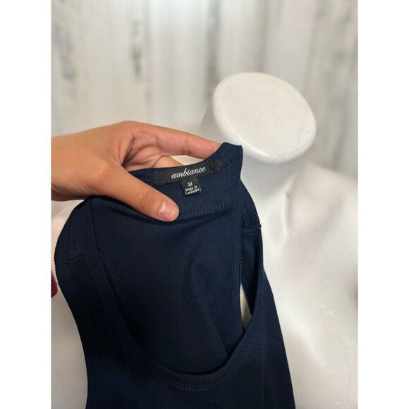 Navy blue tank top - Picture 4 of 6